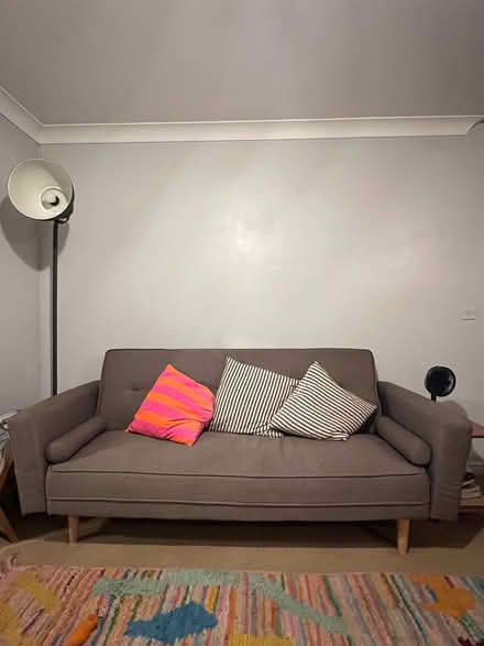 Photo of free grey fabric sofa (E5) #1