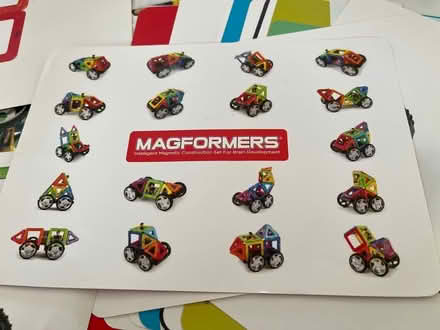 Photo of free Magformer buiding ideas cards (Martlesham Heath) #1