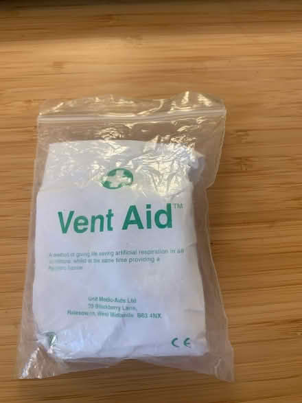 Photo of free CPR mask (North Shields NE30) #1