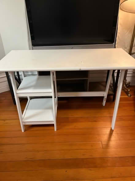Photo of free White desk (West Oakland) #1