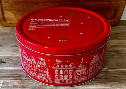 Photo of free Round 500g cookie tin (TW2 whitton) #1