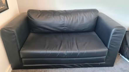 Photo of free Small Black Sofa Bed (Kingswinford) #1