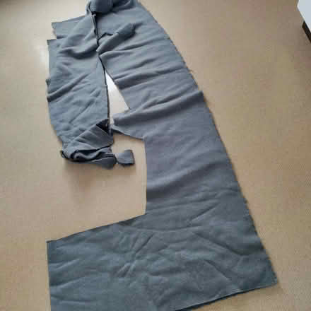 Photo of free Grey teddy bear fabric (Brickhill) #2