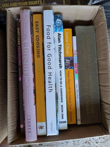 Photo of free 3 boxes of cookery books (Woolstone MK15) #1