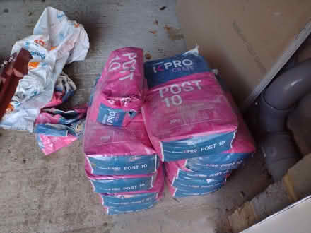 Photo of free Post 10 ready mix fence post cement (Feering CO5) #1