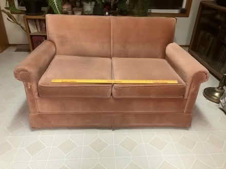 Photo of free Vintage hide a bed love seat size (Monroe) #1