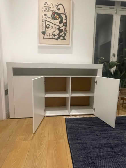 Photo of free White storage cabinet (W8) #1