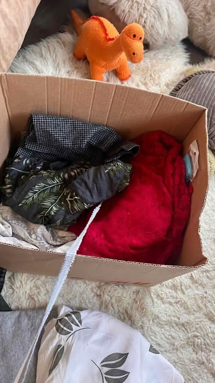 Photo of free Box of Sewing Fabrics (East Finchley) #1