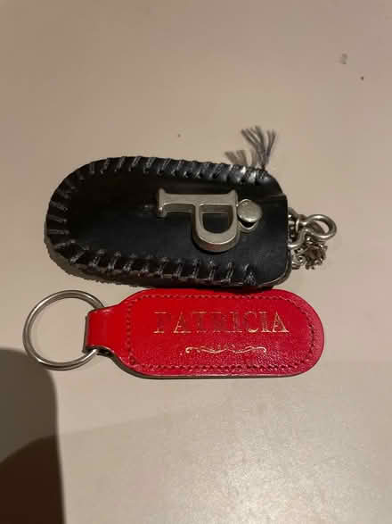 Photo of free Key ring with P and patricia (Erith DA8) #2