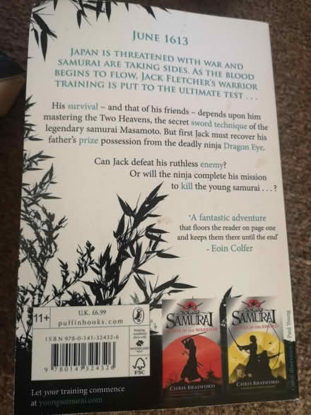 Photo of free Set of young samurai books (St Albans AL4) #3