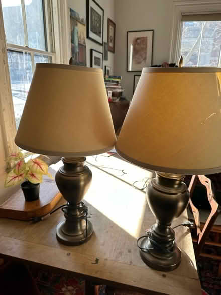 Photo of free Two TAble lamps (Brookline Village) #2