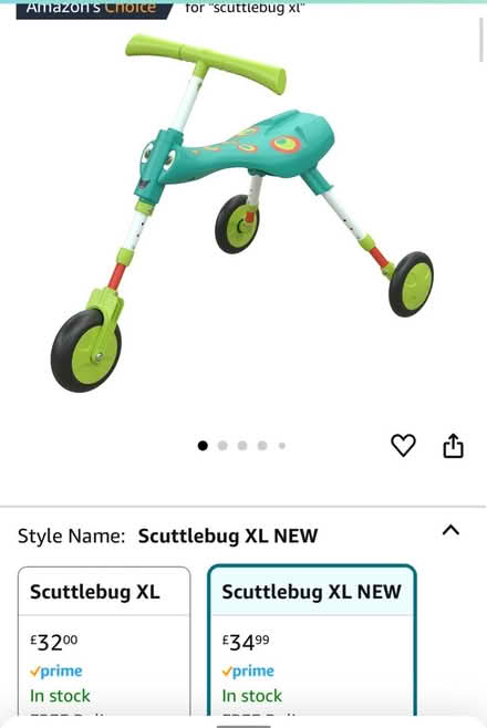 Photo of free 2x Toddler ride ons (Kingswood KT20) #3