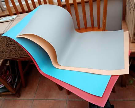 Photo of free 4 x Large Sheets Plastic Vinyl for Crafts (Cullercoats NE30) #2