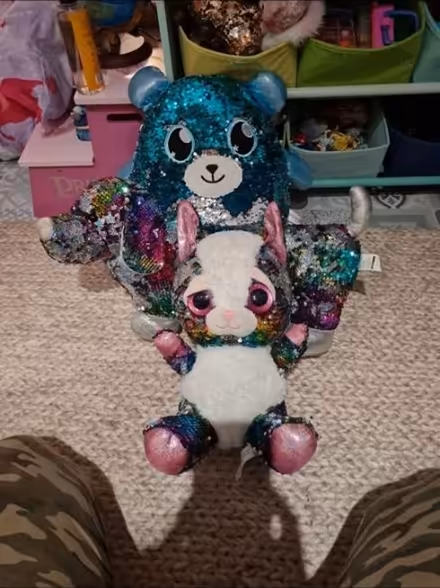 Photo of free 3x sequin teddys (EH4 7DN) #1
