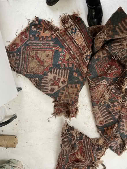 Photo of free scraps of oriental carpets (KT1 off Villiers Road) #2
