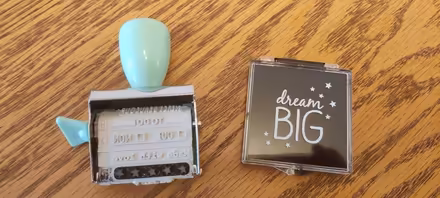 Photo of free Ink stamp and pad (Rawdon LS19) #1