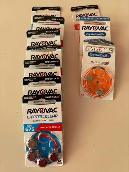 Photo of free Hearing aid batteries (Elrick AB32) #1