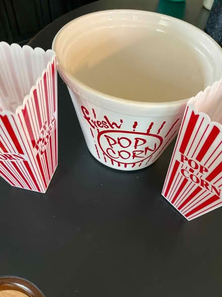 Photo of free Popcorn bowl (Queen Anne) #1