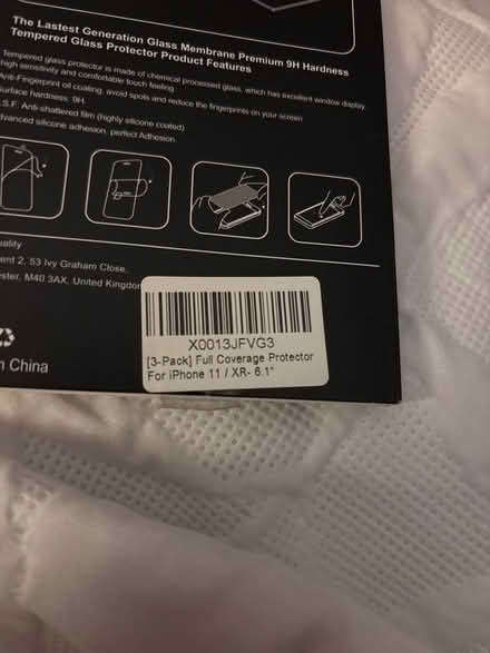 Photo of free iPhone 11 XR screen cover (Brookwood GU24) #2