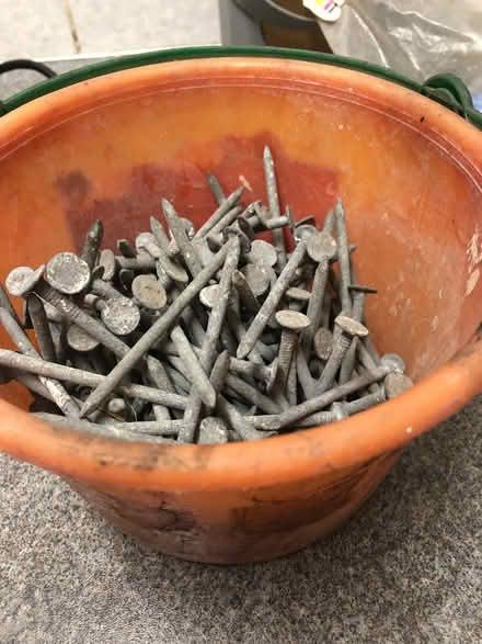 Photo of free 3” galvanised nails (Cheadle Heath SK3) #1