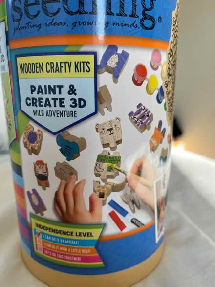 Photo of free Kids wooden paintable puzzle (Martlesham Heath) #2