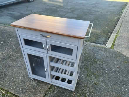 Photo of free Wine rack/kitchen cabinet (Bexleyheath) #1