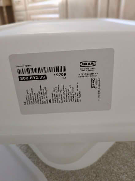 Photo of free IKEA storage boxes Trofast shallow (Bishopton Hamlet CV37) #3