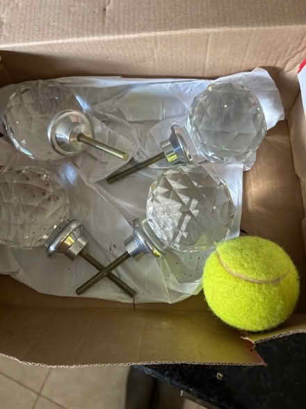 Photo of free Glass bed knobs x4 (Little Chalfont HP8) #1