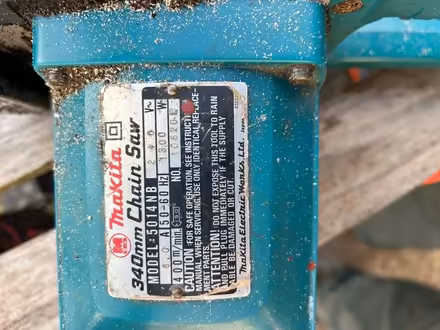 Photo of Makita chainsaw (Gedling NG4) #1
