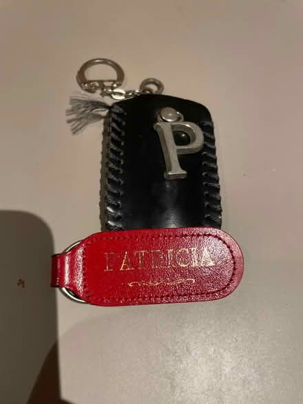 Photo of free Key ring with P and patricia (Erith DA8) #1