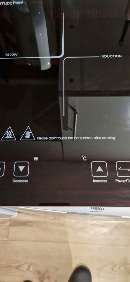 Photo of free Induction hob free standing. (Shelton Lock DE24) #2