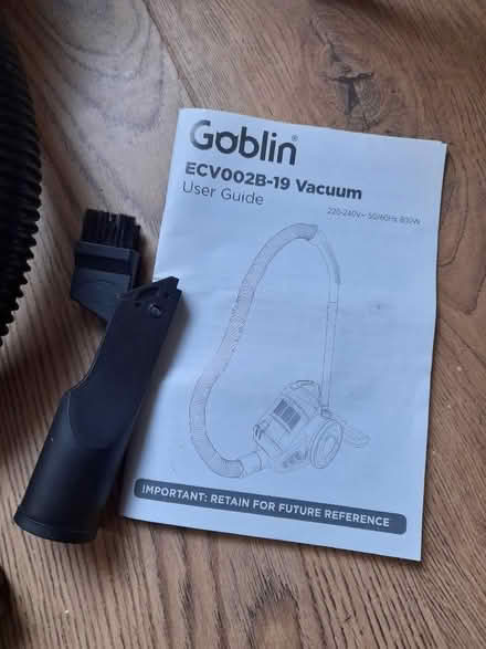 Photo of free Goblin Vacuum Cleaner (Colwick NG4) #3
