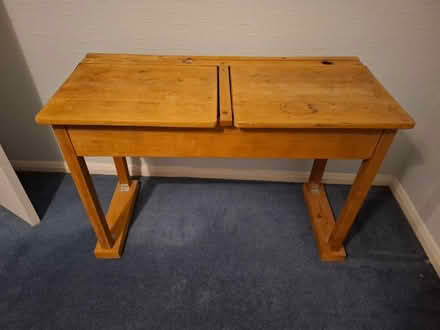 Photo of free Double School Desk (Lexden CO3) #1