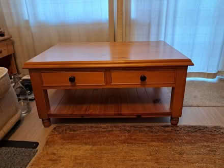 Photo of free Pine coffee table (Trench TF2) #1