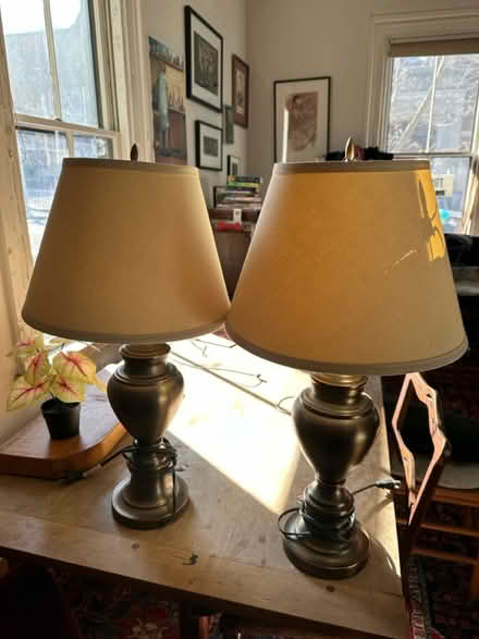 Photo of free Two TAble lamps (Brookline Village) #1