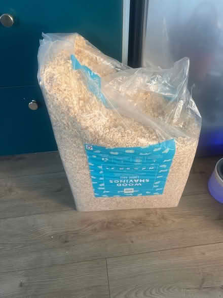 Photo of free Large bag of wood shavings (Enfield N21) #1