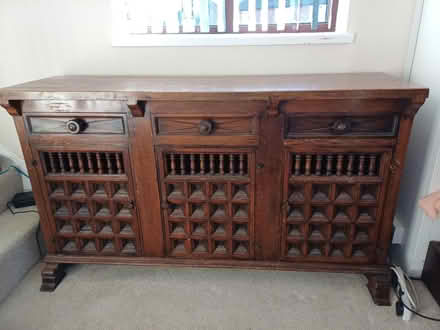 Photo of free Wood sideboard (Ecclesfield S5) #1