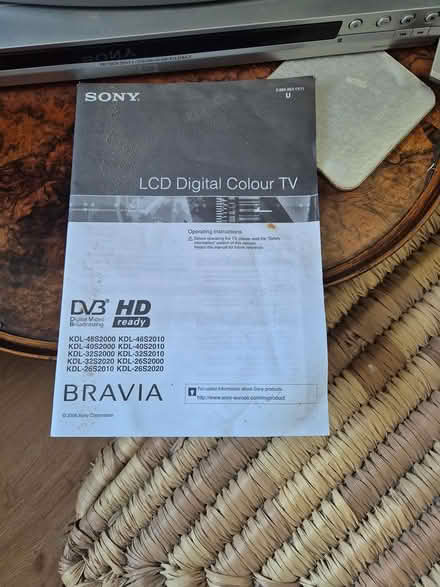 Photo of free Sony Bravia LCD Digital TV (Farnham Common SL2) #2