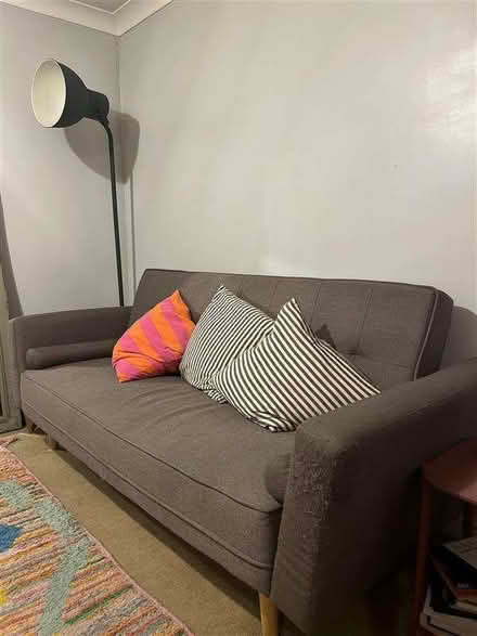 Photo of free grey fabric sofa (E5) #2