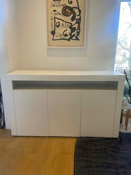 Photo of free White storage cabinet (W8) #2
