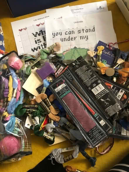 Photo of free Cross stitch/embroidery materials (Mousehold NR3) #3