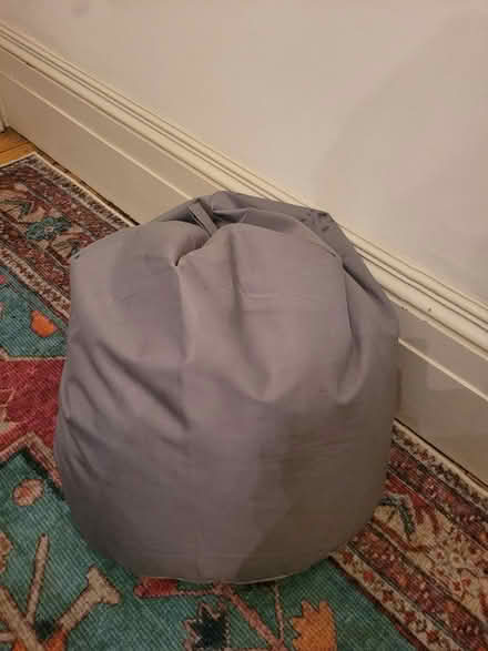 Photo of free Grey bean bag (BN1) #1