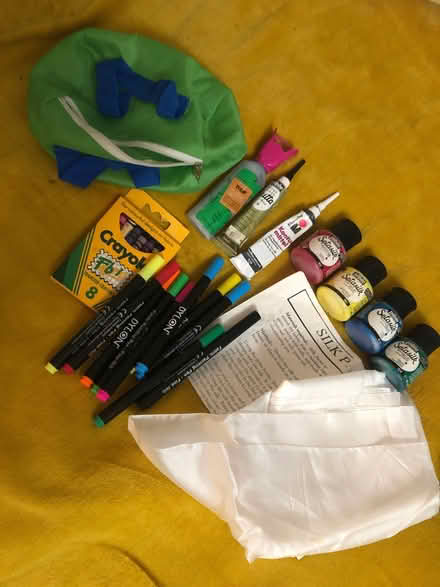 Photo of free Fabric paints, crayons, markers (Mousehold NR3) #1