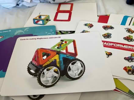 Photo of free Magformer buiding ideas cards (Martlesham Heath) #3