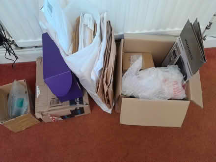 Photo of free Small boxes and packing (Shucknall HR1) #1