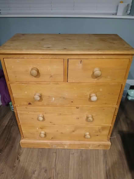 Photo of free Chest of drawers (Yaxley PE7) #1