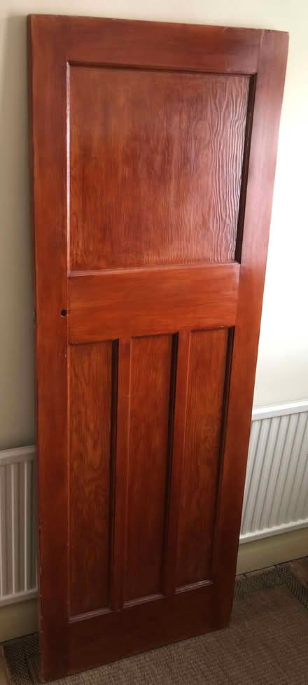 Photo of free Used Internal Wooden Panel Door - sanded and varnished (Worton TW3) #4