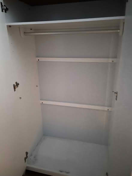 Photo of free Double Wardrobe in White (S35 Chapeltown) #3