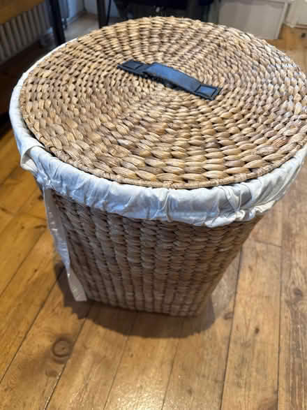 Photo of free Wicker laundry basket (SE13) #1
