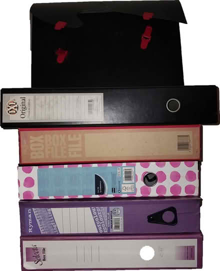 Photo of free Lever arch and box files (Clutton, CH3) #1